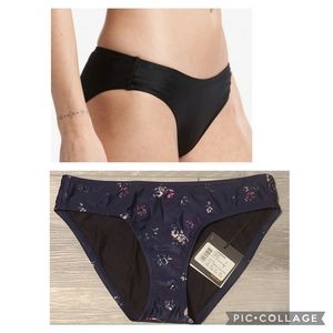 ☀️Lole Caribbean Bikini Bottoms in Blue Anchor Camelia
